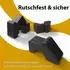 BigDean Blumentopf-Füßchen 20er-Set anthrazit (1000555)