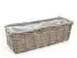 Spetebo Weide Pflanzkasten natur, eckig, 60cm, mit Folie (38992)