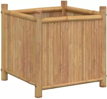 vidaXL Pflanzk&uuml;bel 50x50x50cm Bambus braun (366465)