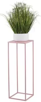 HowHomely Blumenständer Metall Rosa 70cm (10-1363/70/roz)