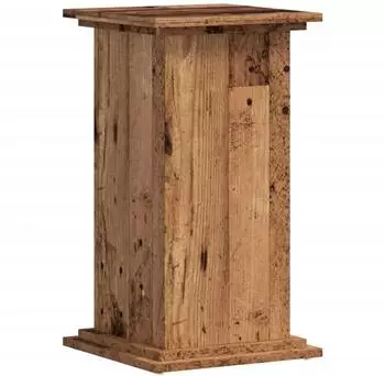 vidaXL Pflanzenst&auml;nder Altholz-Optik 33x33x60cm Holzwerkstoff (852967)
