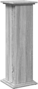 vidaXL Postament mit Stauraum grau Sonoma 31x30x90cm Holzwerkstoff (854612)