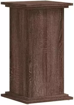 vidaXL Pflanzenst&auml;nder Holzwerkstoff braun Eichen-Optik 33x33x60cm (852966)