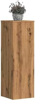 vidaXL Pflanzenst&auml;nder 2 Stk. Holzwerkstoff Artisan-Eiche 33x33x100cm (3307890)