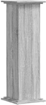 vidaXL Blumenst&auml;nder Grau Sonoma 33x33x100cm Holzwerkstoff (852983)