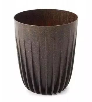 HowHomely Blumentopf EKO Kunststoff 36cm, Coffee Espresso