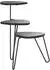 Mid.you Athena Pflanzentreppe Marmoroptik Metall, schwarz (7029899COM)