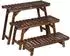 Costway Blumentreppe 3-teilig, Holz, freistehend (GT3516)