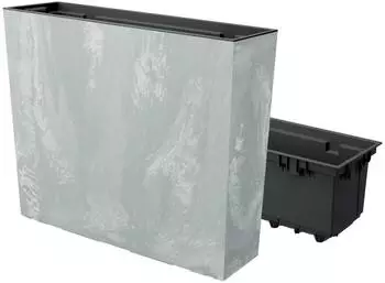 Prosperplast Urbi Case Tower Blumentopf Betoneffekt 580x180x498mm (DUC600TE-422U)