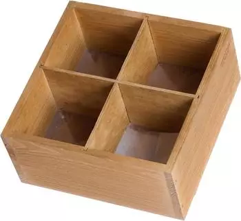 Siena Garden Anzucht- & Kr&auml;uter Cube inkl. 4x1L Quellerde, hellbraun (T50064)