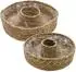 Spetebo Seegras Pflanzring natur 34/27cm, 2er-Set mit Folie (4023)