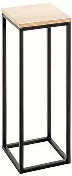 HAKU Blumenst&auml;nder Eiche/Schwarz MDF/Metall 54cm (52567)