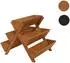 MCW Pflanztreppe O15 5 Kästen Holz natur 56x56x70cm (MCW-O15)