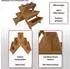 MCW Pflanztreppe O15 5 Kästen Holz natur 56x56x70cm (MCW-O15)