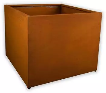 Köhko Pflanzkübel Quader Cortenstahl 50x50x40cm (62101-050B)