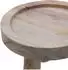 Spetebo Blumenhocker rund, 3 Beine, Echtholz natur, Ø20cm (4790)