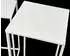 DanDiBo Blumenhocker Metall, weiß, eckig, 3er-Set (96482)