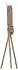 Spetebo Blumenampel Rattan shabby chic mit Folie, 30cm (4889)