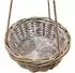 Spetebo Blumenampel Rattan shabby chic mit Folie, 30cm (4889)