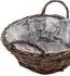 Spetebo Pflanzschale Rattan Naturfaser Ø30cm, 2er-Set (4837)