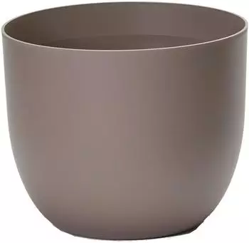 Euro3Plast Rio Greener Blumentopf 35cm, taupe, recyceltes Polypropylen