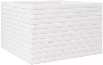 vidaXL Pflanzk&uuml;bel wei&szlig; 70x70x45,5cm Massivholz Kiefer (847254)