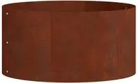 vidaXL Pflanzenring 5 Stk. Rostig 40 x 40 x 20 cm Wetterfeststahl
