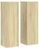 vidaXL Pflanzenständer 2er-Set 25x25x80cm Holzwerkstoff Sonoma-Eiche (852944)