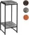 MCW Blumentisch K71-B MDF, dunkelgrau, 30x82x32cm (800000414901)