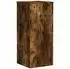 vidaXL Pflanzenständer 2er-Set Räuchereiche 30x30x70cm Holzwerkstoff (852928)
