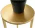 DanDiBo Blumenhocker 96510 S rund, Metall, gold, 50cm (96510 S)
