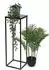 DanDiBo Blumenhocker FRA-005, Metall, schwarz, 70cm, eckig