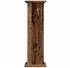 vidaXL Pflanzenständer Altholz-Optik 33x33x100cm Holzwerkstoff (852985)