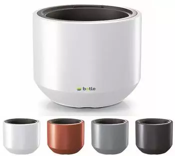 Botle Blumentopf XXL rund, Kunststoff, weiß matt, 82L, Ø57cm (PRO-DBHEW570-S449)