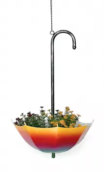 DanDiBo Blumenampel Metall mit Topf, innen/au&szlig;en, 72cm (9625872)