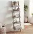 MCW Standregal T69 5 Ablagen Shabby-Look grau, Holz, 43x169x32cm (800000678504)