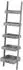 MCW Standregal T69 5 Ablagen Shabby-Look grau, Holz, 43x169x32cm (800000678504)