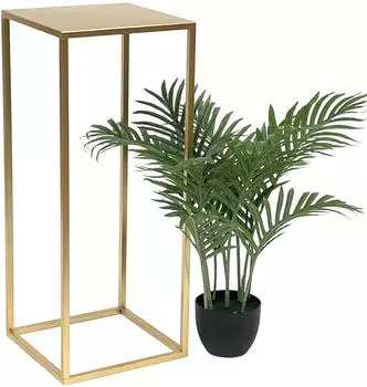 DanDiBo Blumenhocker Metall, eckig, gold, 70cm (96506)
