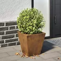 vidaXL Pflanzk&uuml;bel 30x30x30 cm Wetterfester Stahl