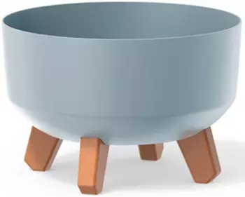 Prosperplast Gracia Blumentopf 6,8L rund, hellgrau (ZA5360)