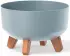 Prosperplast Gracia Blumentopf 6,8L rund, hellgrau (ZA5360)