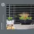 Prosperplast Gracia Blumentopf 6,8L rund, hellgrau (ZA5360)