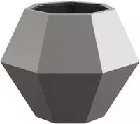 vidaXL Pflanzk&uuml;bel Rostig 50 x 50 x 40 cm Wetterfeststahl
