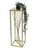 DanDiBo Blumenhocker Metall eckig 70cm gold (96565)