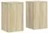 vidaXL Pflanzenständer 2er-Set Sonoma-Eiche 30x30x50cm Holzwerkstoff (852917)