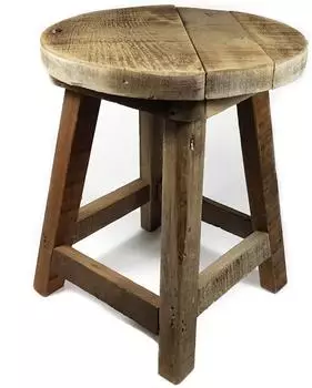 Spetebo Blumenhocker rustikal, Echtholz massiv, &Oslash; 26cm (425536)
