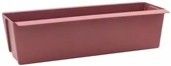 vidaXL Europaletten-Blumenkasten mit Stauraum, Polypropylen, braun, 36,5x14x9,5cm, 12 Stk.