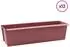 vidaXL Europaletten-Blumenkasten mit Stauraum, Polypropylen, braun, 36,5x14x9,5cm, 12 Stk.