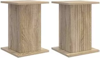 vidaXL Pflanzenst&auml;nder Sonoma-Eiche 30,5x30x43cm, 2er-Set (899803)