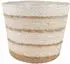 vidaXL Pflanzenkörbe Seegras, naturfarben/weiß/beige, 3er-Set (42012252)